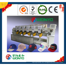 Computer-Stickmaschine mit 6 Köpfen für T-Shirt / Kappen / flache Stickerei-Industrie